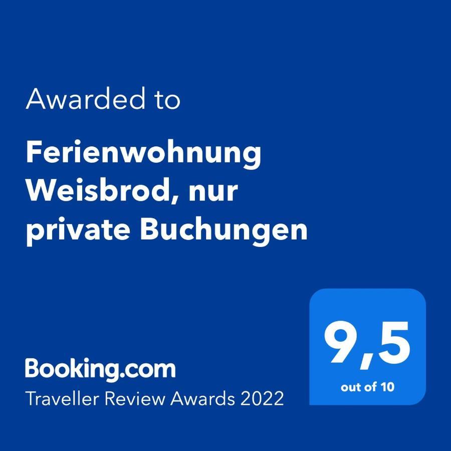 Ferienwohnung Weisbrod, Nur Private Buchungen 브라운린겐 외부 사진